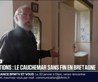 Replay 20H BFM - Le cauchemar sans fin des crues pour les habitants en Bretagne: Nous espérons vraiment que cette eau disparaisse avant les prochaines pluies, avoue Robert, sinistré