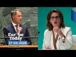 Replay Europe Today : Teresa Ribera et Alexander De Croo s'expriment sur Euronews