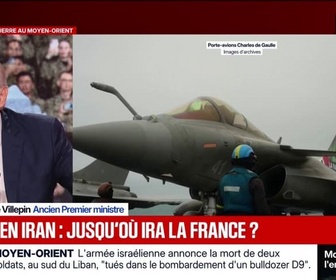 Replay BFM Politique - Guerre au Moyen-Orient: Nous sommes en train de nous rouler dans la fange de l'histoire, affirme Dominique de Villepin
