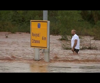 Replay La région d'Istrie en Croatie touchée par des inondations soudaines et sévères