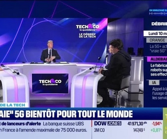 Replay Tech & Co, la quotidienne - Orange déploie la 5G+ dans ses forfaits - 10/03