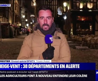 Replay Perrine jusqu'à minuit - Neige : la tempête Caetano traverse la France - 21/11