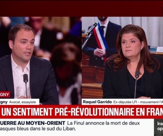 Replay Signé Consigny - Sentiment prérévolutionnaire électoral évoqué par Gérald Darmanin: De la colère il y en a dans notre pays et à juste titre, affirme Raquel Garrido
