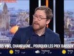 Replay BFM Première - BFM éco : Grands vins, champagne... pourquoi les prix baissent ? - 26/12