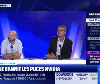 Replay Tech & Co, la quotidienne - La Chine bannit les puces Nvidia - 18/09