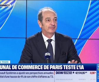 Replay Good Morning Business - Le choix du 7.20 : Le tribunal de commerce de Paris teste l'IA - 24/10