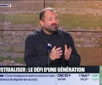 Replay La Grande Interview - Olivier Lluansi (Cnam) : Réindustrialiser, le défi d'une génération - 02/07