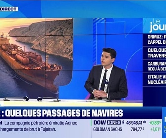 Replay Good Morning Business - Ormuz : quelques passages de navires