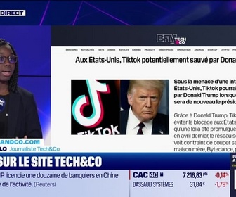 Replay Tech & Co, la quotidienne - À lire sur le site Tech&Co : Aux États-Unis, Tiktok potentiellement sauvé par Donald Trump, par Kesso Diallo - 13/11