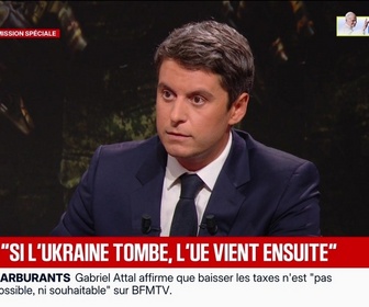 Replay BFM Grand Soir Attal : Si l'Ukraine tombe, l'Union européenne vient ensuite - 21/09