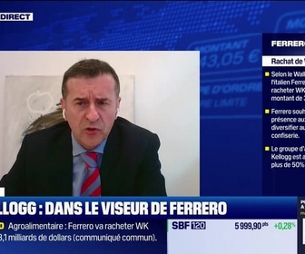 Replay BFM Bourse - USA Today : Ferrero sur le point de racheter Kellogg's, par Eric Lafrenière - 10/07