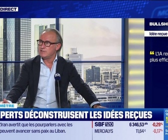 Replay BFM Bourse - Bullshitomètre : L'IA rend les marchés plus efficients - FAUX répond Benoist Lombard - 22/06