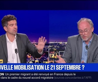 Replay BFM Grand Soir - Une nouvelle mobilisation le 21 septembre ? - 18/09