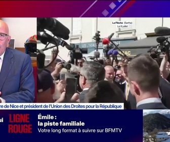 Replay BFM Politique - 10 ans de l'attentat de Nice: Pour l'instant, je n'ai pas reçu de réponses de la FIFA, déclare le maire UDR de Nice Eric Ciotti qui demande une minute de silence avant le match France-Espagne