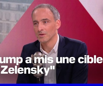 Replay Face à Face - Ukraine, Donald Trump, défense européenne... L'interview de Raphaël Glucksmann