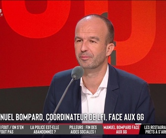 Replay Les Grandes Gueules - Manuel Bompard face aux GG