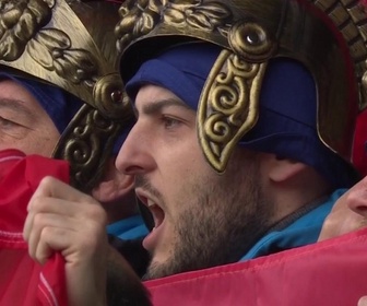 Replay Tournoi des Six Nations de Rugby - Journée 5 : les Italiens scandent leur hymne fraternel en Écosse