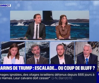 Replay Week-end soir - Sous-marins de Trump : escalade ... ou coup de bluff ? - 02/08