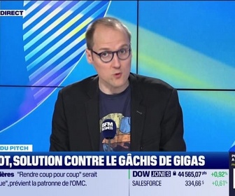 Replay Good Morning Business - Le débrief du Pitch : #dotdot, solution contre le gâchis de gigas, par Anthony Morel - 24/01