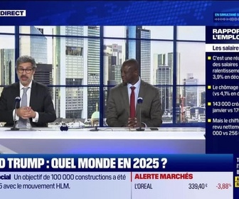 Replay BFM Bourse - Le Club : Les salaires réaccélèrent en janvier aux États-Unis - 07/02