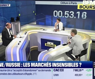 Replay BFM Bourse - Le Club : Ukraine/Russie, les marchés insensibles ? - 19/08