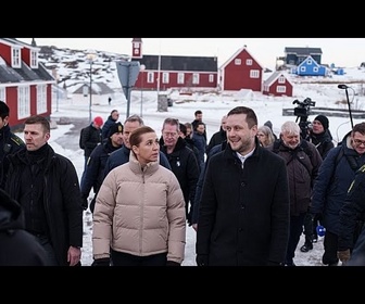 Replay La Première ministre danoise Mette Frederiksen en visite au Groenland pour un geste de soutien