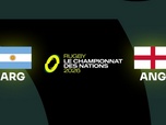 Replay Championnat des Nations de rugby 2026 - Rugby - Le Championnat des Nations - Journée 3 : Argentine / Angleterre