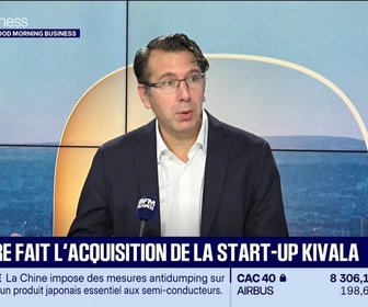 Replay Good Morning Business - French Tech : Verisure fait l'acquisition de la start-up Kivala - 08/09