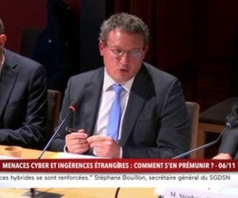 Replay 100% Sénat - Menaces cyber et ingérences étrangères : comment s'en prémunir ?