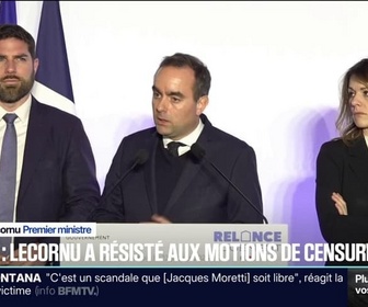 Replay 20H BFM - Budget: Sébastien Lecornu résiste à deux motions de censure, le RN et LFI en déposent deux nouvelles sur la partie dépenses
