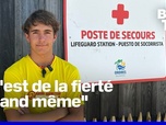 Replay ROBIN DE BFM - À 17 ans, il rejoint les nageurs-sauveteurs des plages landaises