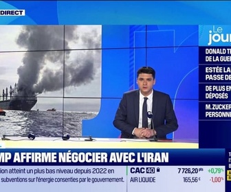 Replay Good Morning Business - Donal Trump affirme négocier avec l'Iran