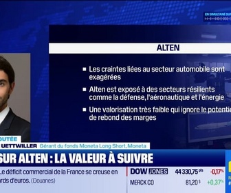 Replay BFM Bourse - Valeur ajoutée : Ils apprécient Alten - 08/07