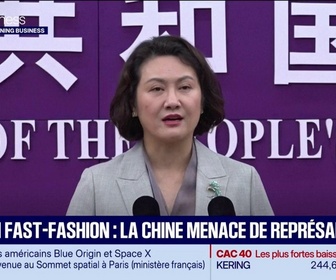 Replay Good Morning Business - Loi anti fast-fashion : la Chine menace de représailles