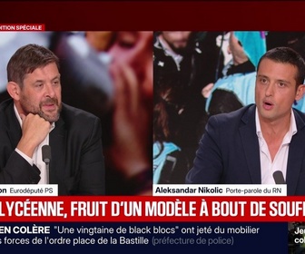 Replay BFM Grand Soir - Colère lycéenne, fruit d'un modèle à bout de souffle ? - 08/10