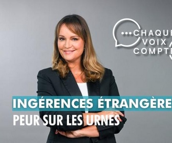Replay Chaque voix compte - Ingérences étrangères : peur sur les urnes