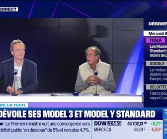 Replay Tech & Co, la quotidienne - Tesla dévoile ses Model 3 et Model Y Standard - 08/10