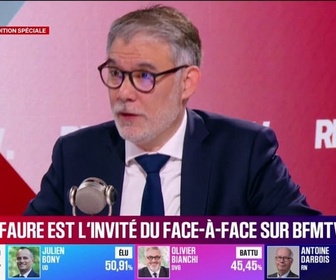 Replay Face à Face - Municipales 2026: pour Olivier Faure, il n'y a pas toujours besoin d'alliances avec LFI pour l'emporter