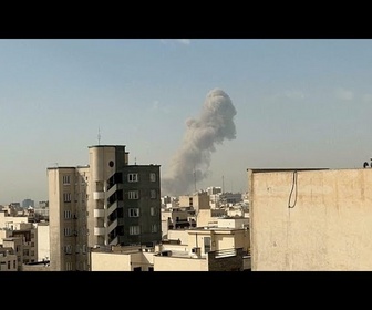 Replay Une vidéo montre de la fumée au-dessus de la place Jomhouri à Téhéran après une frappe israélienne