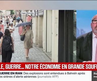 Replay BFM Première - Canicule, guerre au Moyen-Orient… L'économie française en grande souffrance