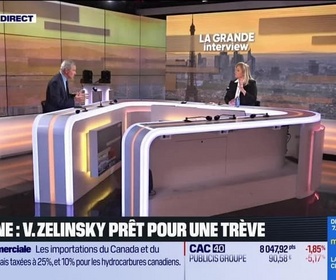 Replay La Grande Interview - Jean-Paul Paloméros (Armée de l'air) : Volodymyr Zelensky prêt pour une trêve - 04/03