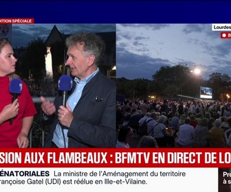 Replay 100% Mabrouk - Procession aux flambeaux : BFMTV en direct de Lourdes - 27/09