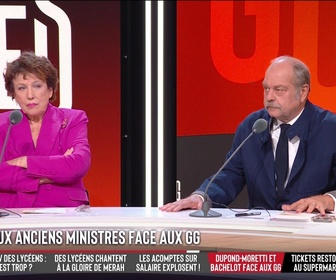Replay Les Grandes Gueules - Eric Dupond Moretti et Roselyne Bachelot face aux GG !