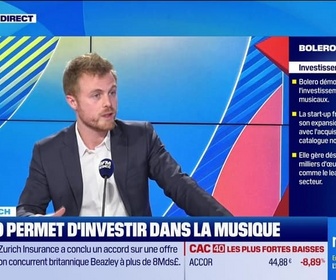 Replay Good Morning Business - French Tech : Bolero permet d'investir dans la musique - 03/03