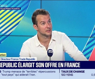Replay Good Morning Business - Trade Republic élargit son offre en France