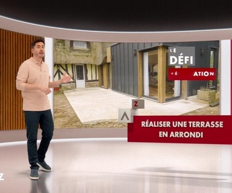 Replay Ma maison de A à Z - S01 E26 - Réaliser un terrasse en arrondie