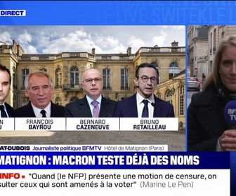 Replay Qui pour potentiellement remplacer Michel Barnier à Matignon en cas de censure? BFMTV répond à vos questions