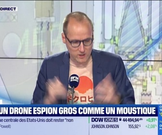 Replay Good Morning Business - Culture IA : Chine, un drone espion gros comme une moustique, par Anthony Morel - 02/07