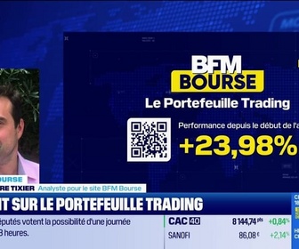 Replay BFM Bourse - Le point sur le portefeuille trading - 16/10