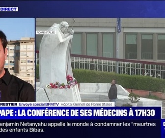 Replay BFM Story - Story 1 : État de santé du pape François : ses médecins s'exprimeront à 17h30 - 21/02